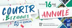 courir à bezannes 2020 annulé