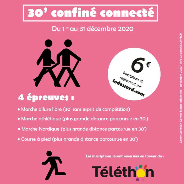 téléthon comité marne athlétisme