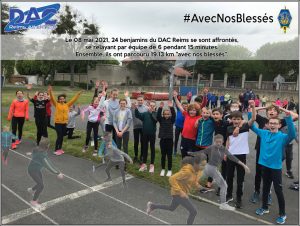 challenge avec nos blessés