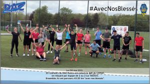 challenge avec nos blessés