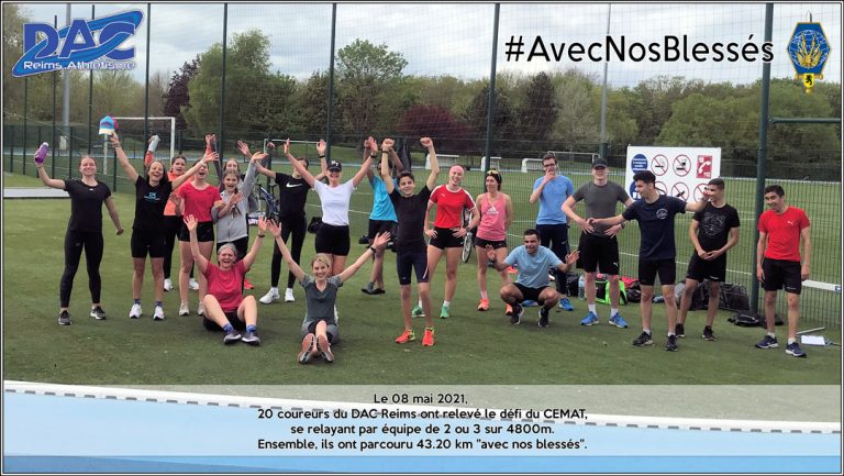 challenge avec nos blessés