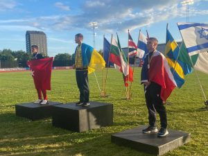 Sasha championnats d'Europe Virtus 2024