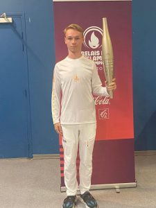 Sasha flamme paralympique