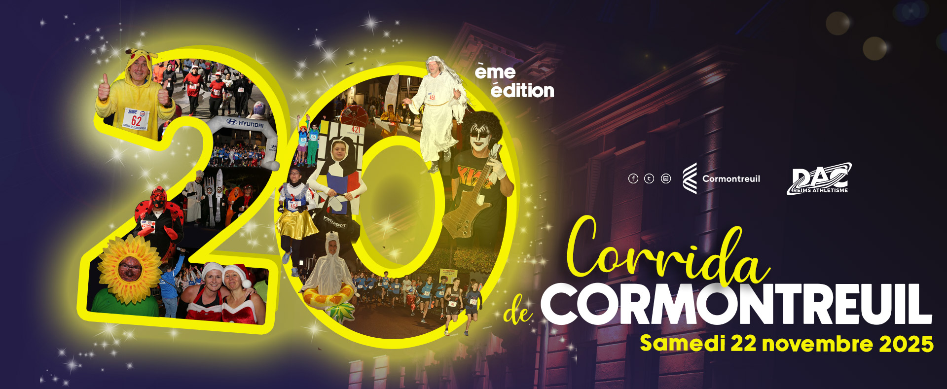 corrida de cormontreuil - 20eme édition - DAC Reims Athlétisme