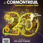 affiche 20 ans corrida de cormontreuil 2025