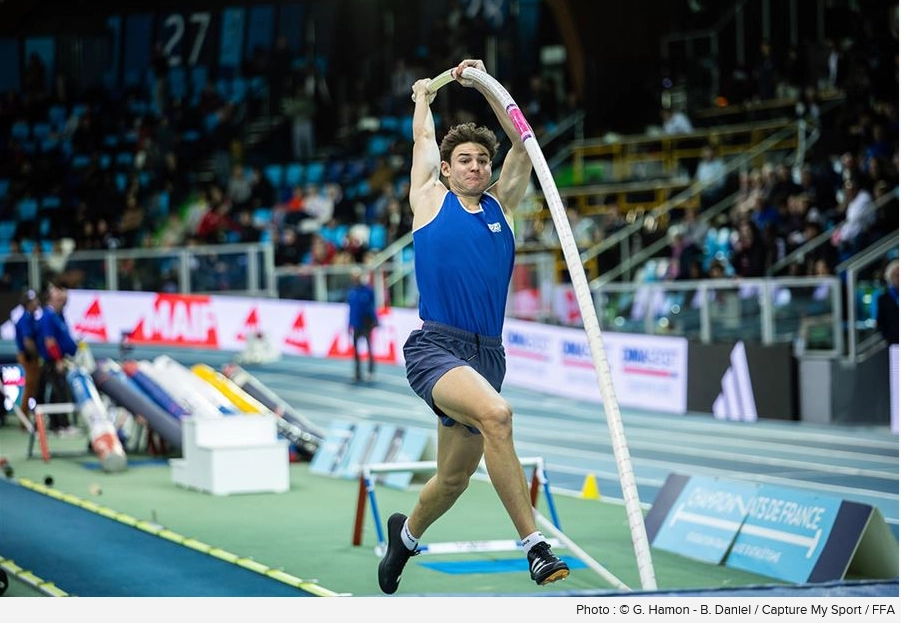 Jule de la Faye - saut à la perche DAC Reims Athlétisme