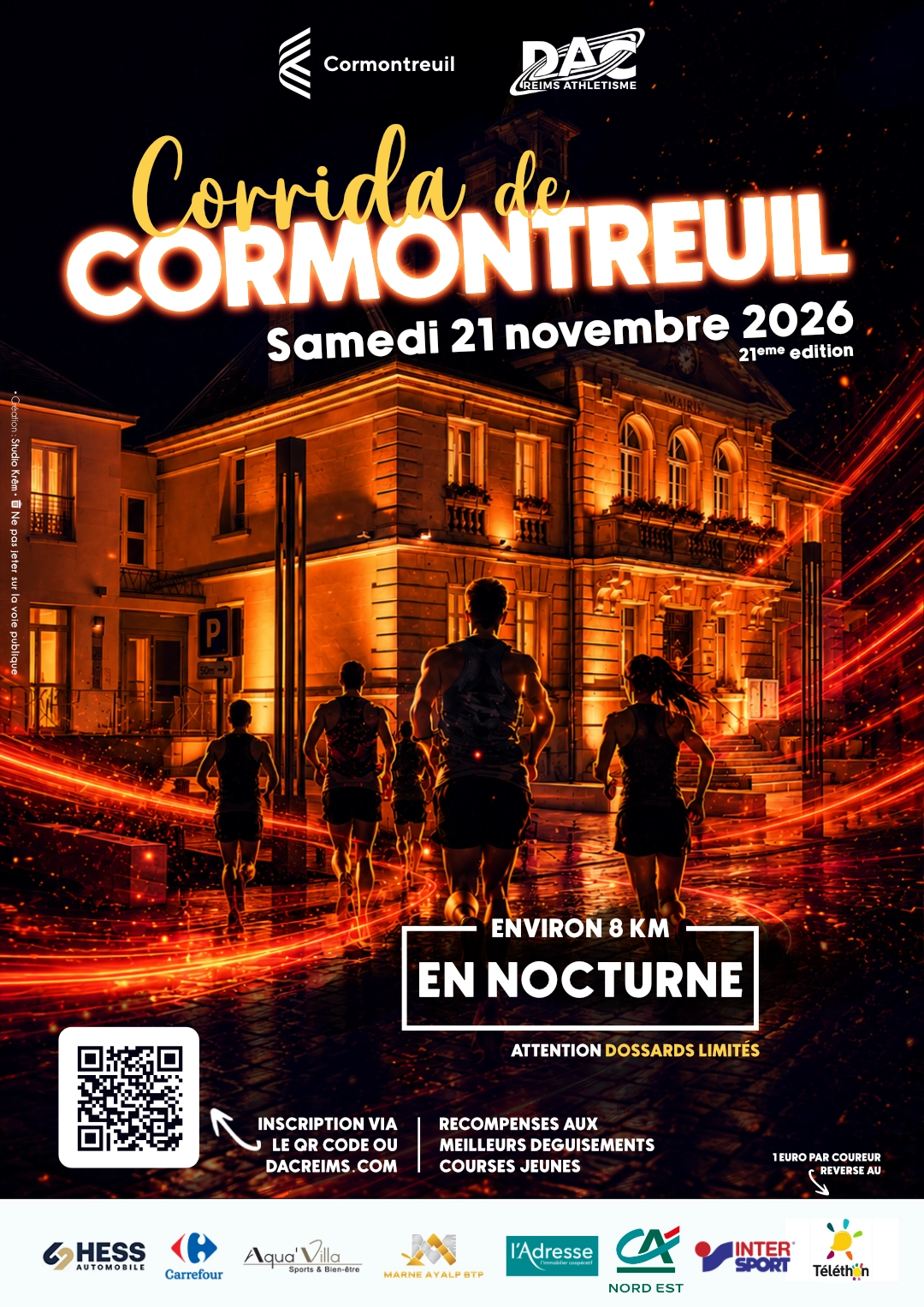 corrida cormontreuil 2026