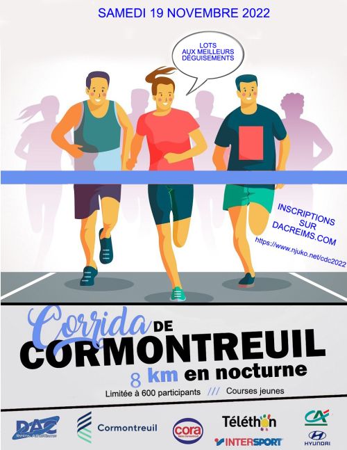 affiche_corrida_cormontreuil_2022 affiche corrida cormontreuil 2022