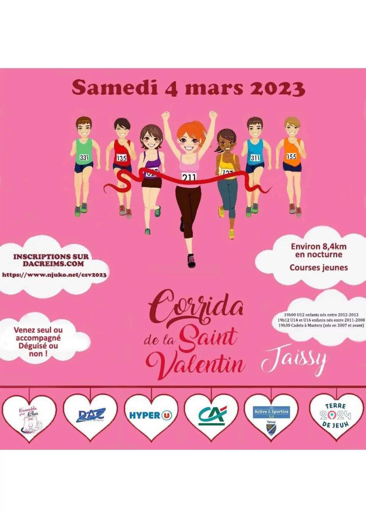 csv_2023 Corrida de la Saint Valentin 2023 à Taissy
